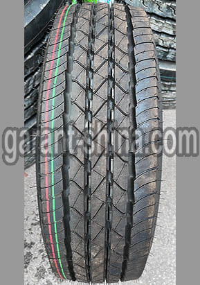 Goodyear KMax S Gen-2 (рулевая) 215/75 R17.5 128/126M 14PR - Фото протектора